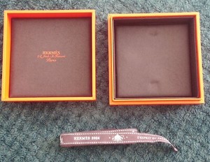 Écrin / Boîte à Bijoux HERMÈS D'origine - Occasion, Pour Ranger Ou Offrir