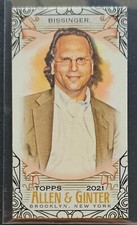 Buzz Bissinger Mini Card #262 Topps Allen & Ginter 2021 Baseball MLB
