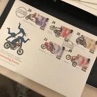 Isle of Man Stamps First Day Cover 1993 TT Manx Motorcycling Events Douglas Pmk