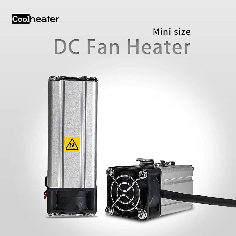 Cabinet Mini Industrial 50W 100W Electric DC24V Ptc Fan Heater | eBay
