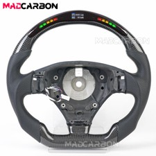 Real Carbon Fiber LED Sport Steering Wheel for Maserati GranTurismo Quattroporte