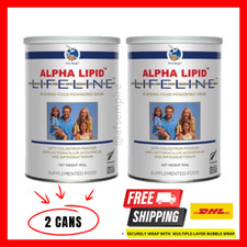 2x Alpha Lipid Lifeline Blended Milk Colostrum Powder - FREE EXPRESS SHIPPING  