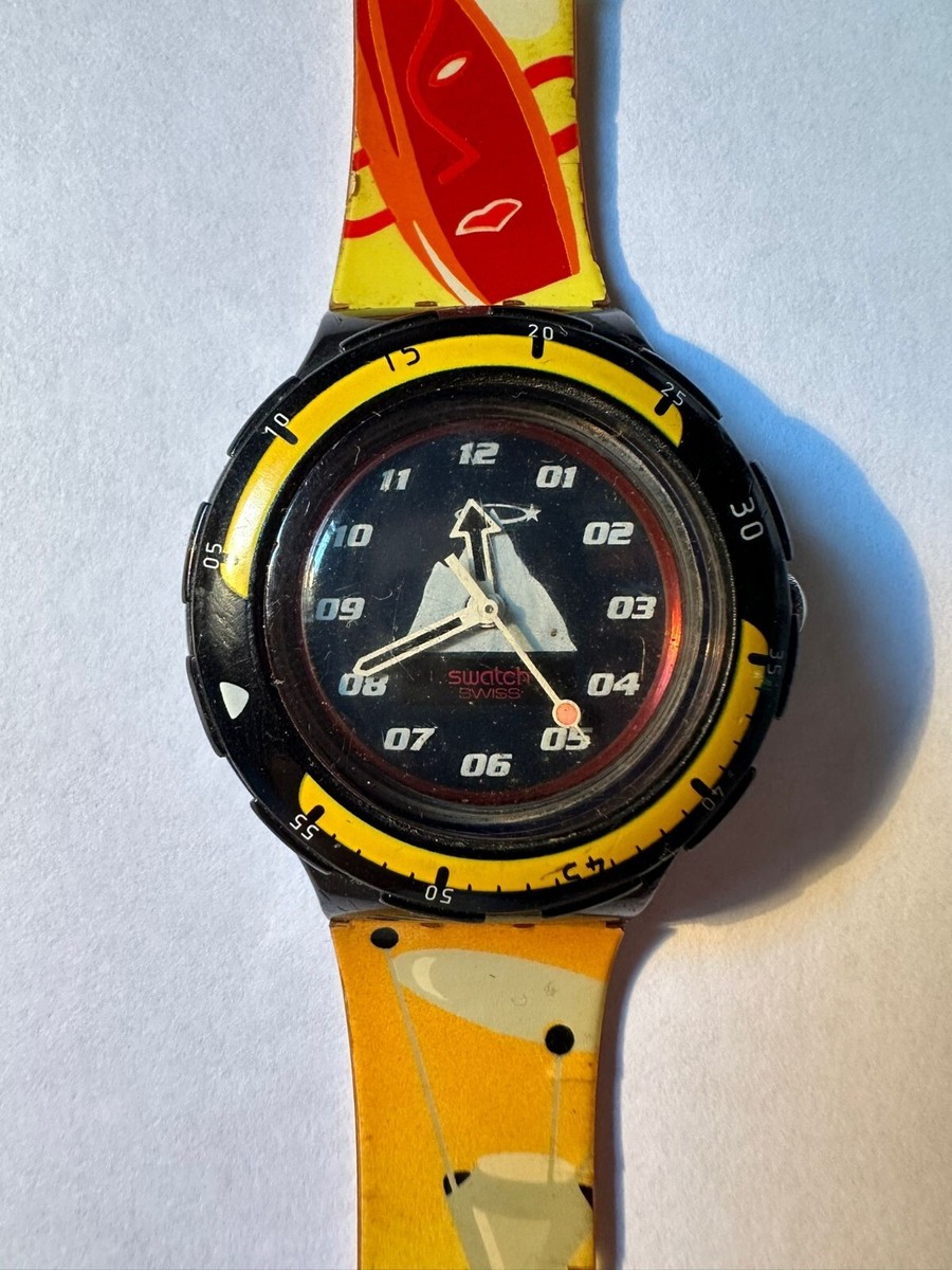 SWATCH アナログ腕時計 蛇腹 90's ヴィンテージ 3本まとめ売り Vintage 90's Swatch Watch Working Special Strap | eBay