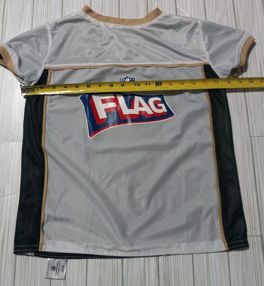 New Orleans Saints NFL FLAG Football Reversible Jersey Shirt Youth