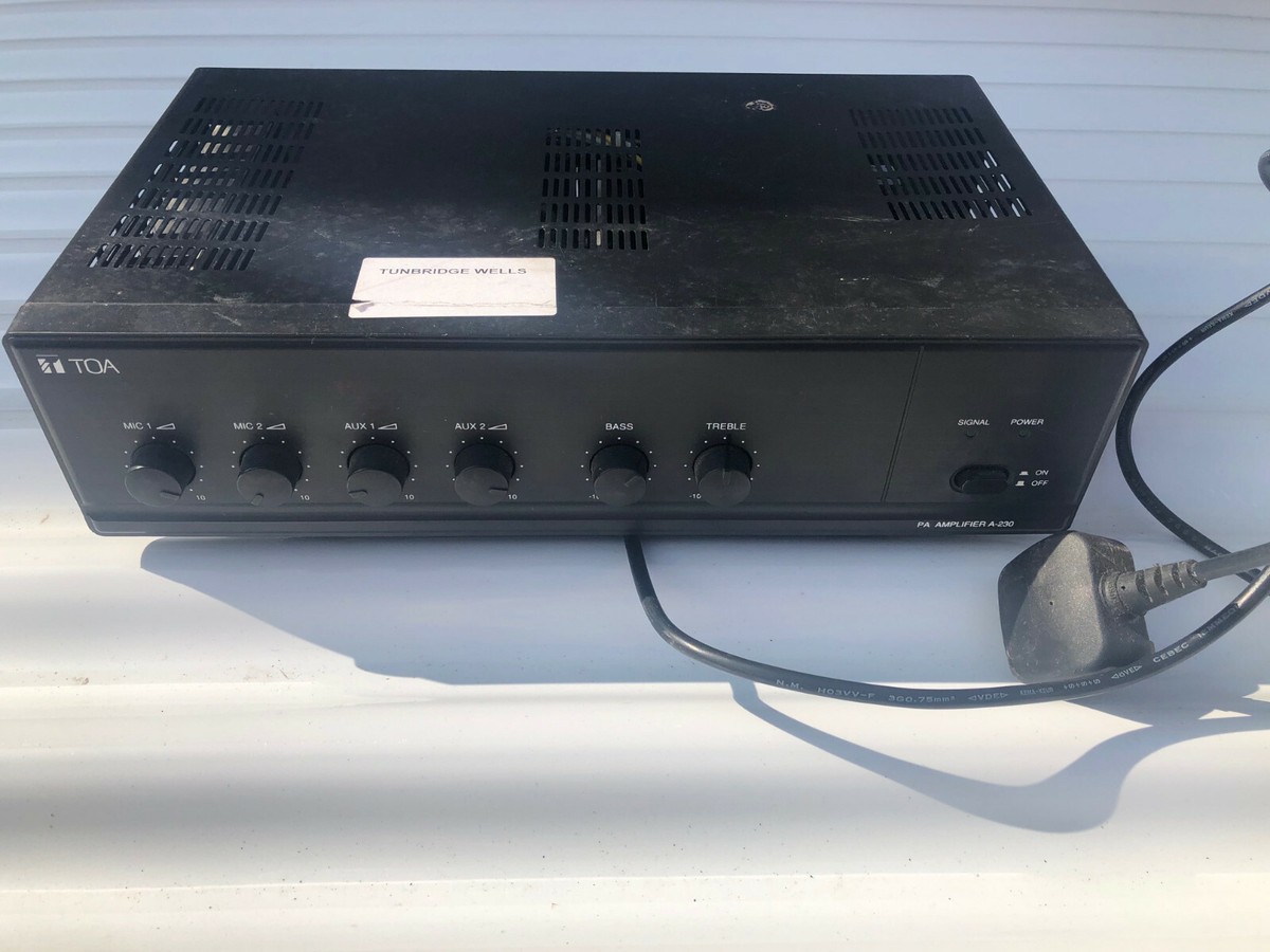 TOA A-230 PA AMPLIFER | eBay TOA A-230 PA AMPLIFER | eBay