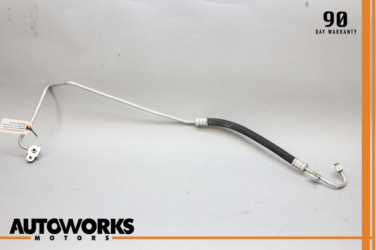 04-08 Maserati Quattroporte M139 HVAC AC A/C Air Conditioning Hose Pipe Line OEM