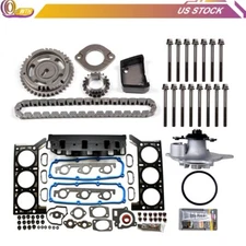 Water Pump Timing Chain Kit Head Gasket Set For 07 Chrysler Town & Country 3.3L