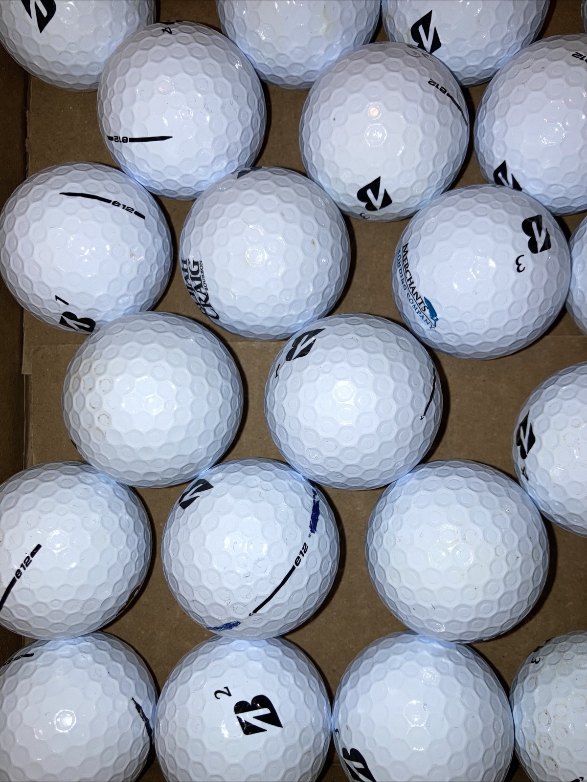 1 Dozen Bridgestone e12 Golf Balls Near Mint Very Good Aaaa Up To 2