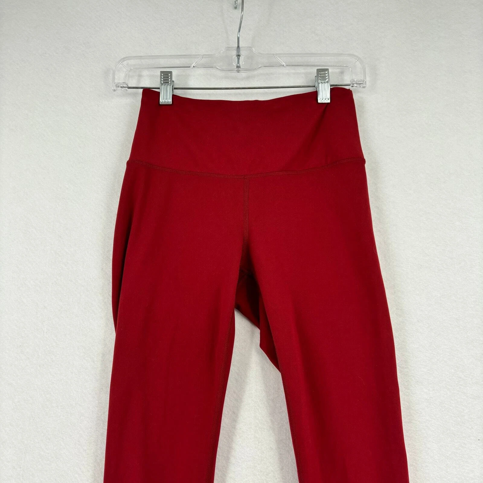 yogalicious lux crop yoga pant brick leggings