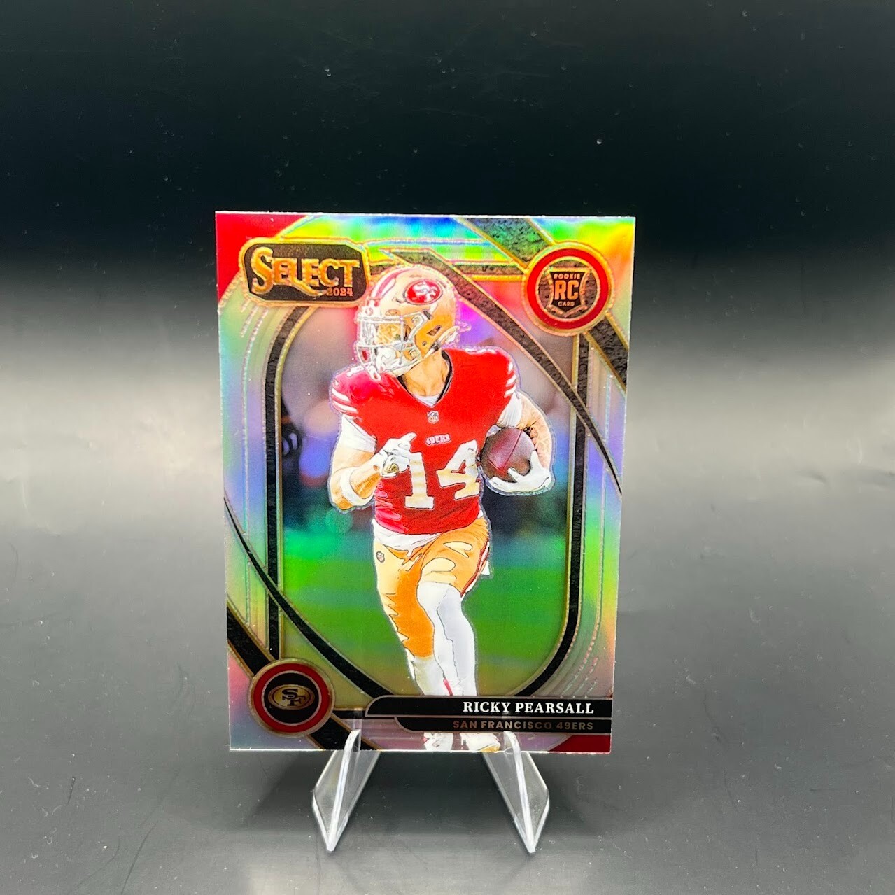 2024 Panini Select - RICKY PEARSALL RC Club Level Silver Prizm #285 49ers