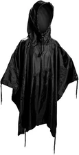 Mil-Tec Military Style Rain Poncho - Rip Stop material with stuff sack