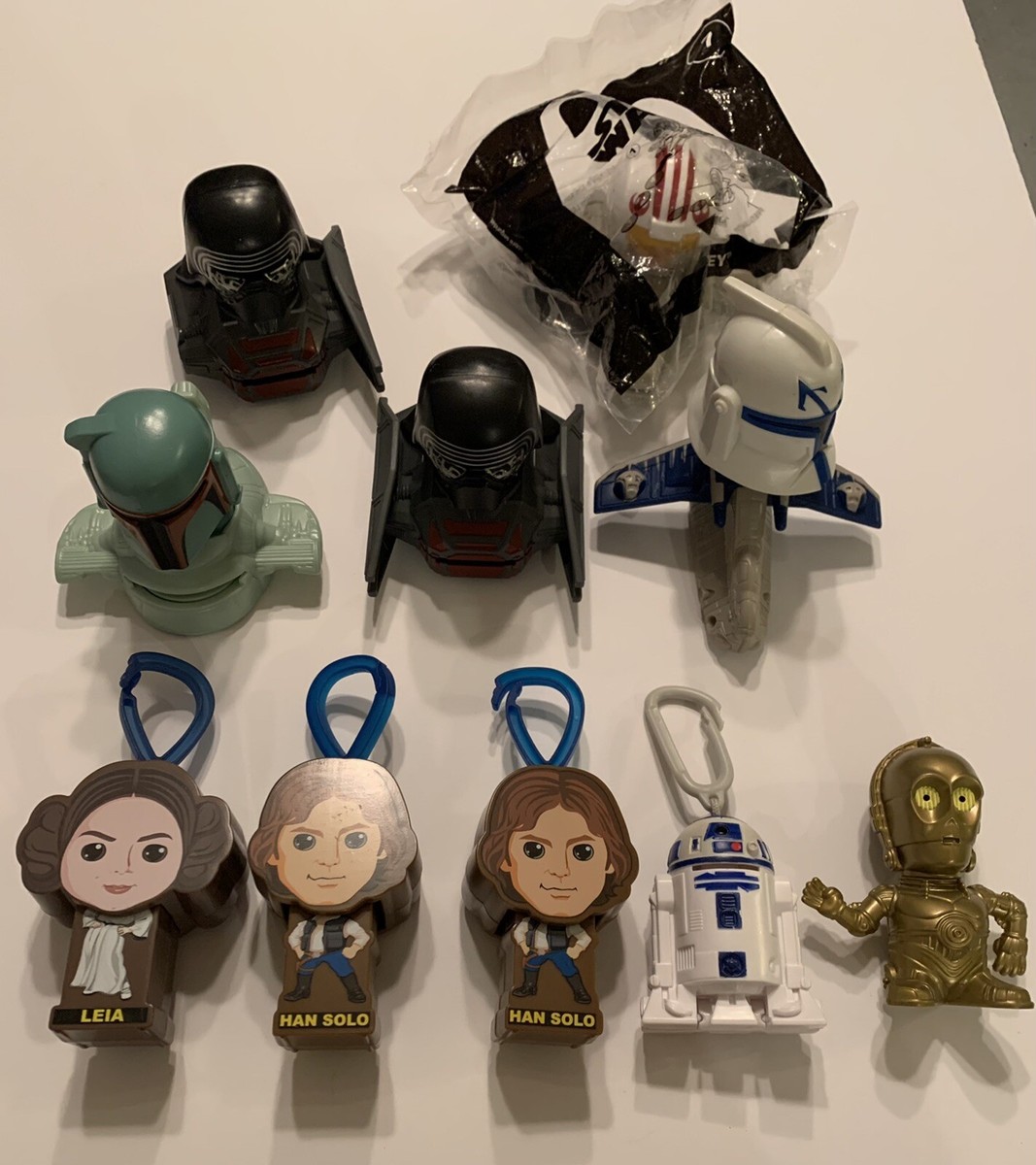 Star Wars McDonalds 2019 2020 Happy Meal Toys Loose New Lot of