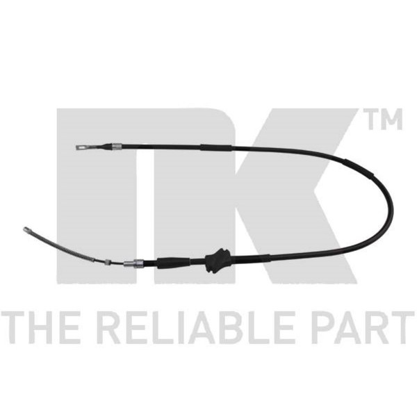 NK Handbremsseil Bremsseil Hinten Links Passend FüR Audi 80 89 89Q 8A B3 90-image