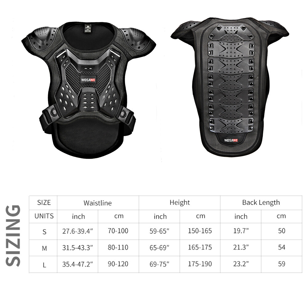 Set Protezioni Motociclista WOSAWE - Gomitiere, Ginocchiere E Spalline CE - Rimovibili E Traspiranti Per Moto E Sport - Foto 8