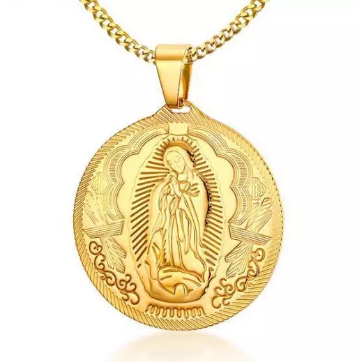 Religious gold pendants deals