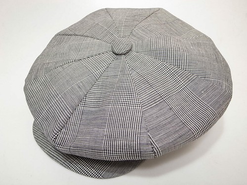 New York Hat Co Plaid Linen Big Apple 