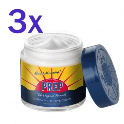3x PREP Hautcreme ohne parabene 3x 75ml Hautschutz bei Reizungen Insektenstichen