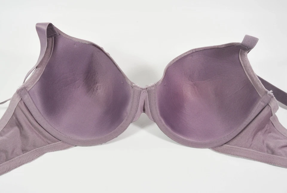 Sujetador Vanity Fair 75274 Elegante Confort Púrpura Bordado Floral Encaje Talla 40C Foto 3 de 4