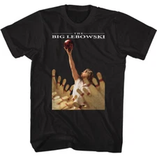 The Big Lebowski Ball Lift Black T-Shirt