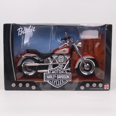 Barbie Harley Davidson Fatboy Motorcycle 1999 Mattel | eBay