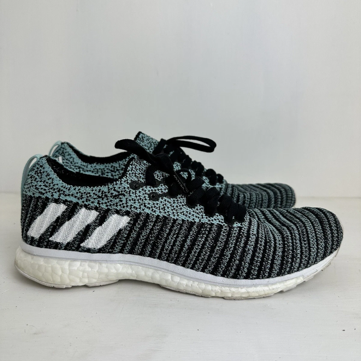 adidas gazelle silver green womens Adidas Adizero Prime LTD Unisex Shoes Core Black/Cloud White/Blue  Sports  Plaza NY