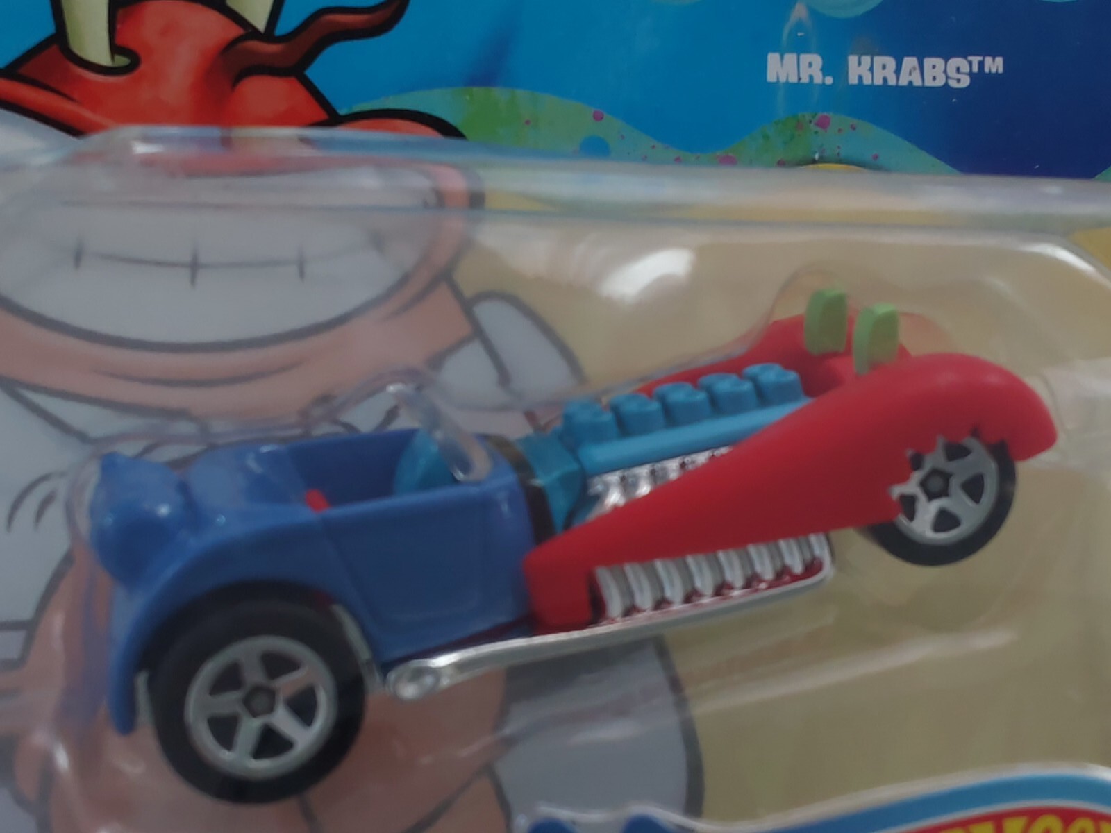 Hot Wheels Nickelodeon SpongeBob SquarePants Mr. Krabs Car - 1:64 Scale Character Vehicle