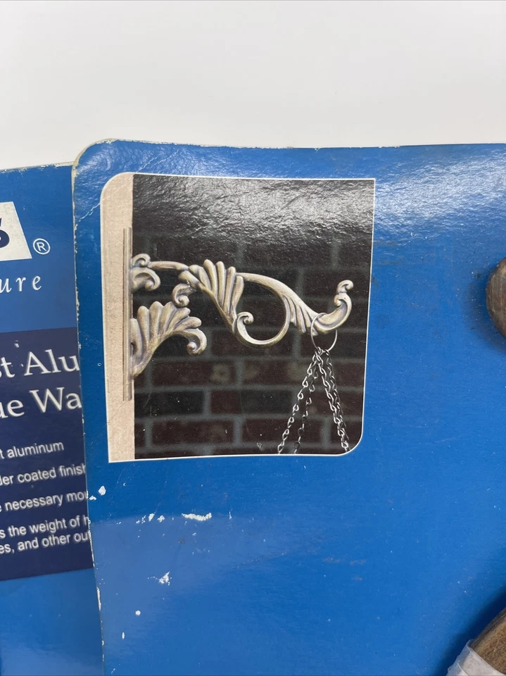 2x Hayes 12" Cast Aluminum Baroque Wall Bracket #22530 - Изображение 4 из 4