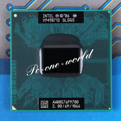100% OK SLGQS Intel Core 2 Duo P9700 2.8 GHz Dual-Core Laptop Processor CPU