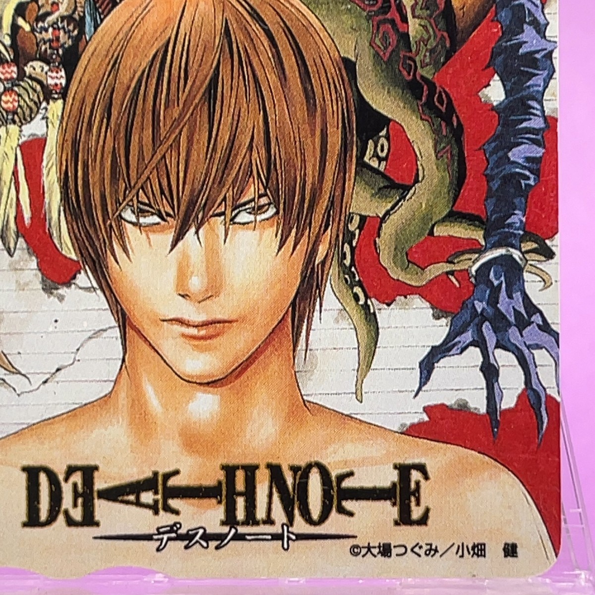 Death Note Prepaid Book Card Light Yagami and Ryuk Jump