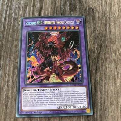 Yugioh Schicksals-Held -Destroyer Phoenix Enforcer MP22-DE209 Secret Rare NM