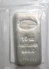 10 oz. Italpreziosi Italian Silver Cast Bar .999 Fine