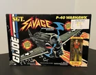 G.I. JOE P-40 Warhawk Plane & Special Edition SGT. SAVAGE Figure 1994 Vehicle
