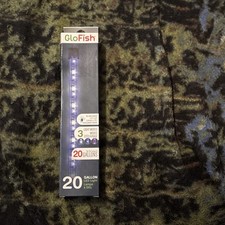 GloFish LED Light Stick For Fish Aquariums Up to 20 Gal 3 Light Modes BluWht Mag