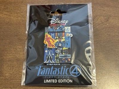 THE FANTASTIC FOUR MONTAGE PIN - First Steps - Disney DSSH MARVEL LE 400
