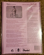 Pentel Recycology A4 Display Book, 20 Pockets - Pink