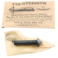 Founder's Grade "Yankee" No. 3031 Countersink Bit - Fits No. 31 -mjdtoolparts