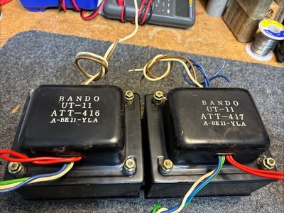 2-Bando UT-11, Matched Pair ATT-416 , 417.  Pioneer Output Transformers