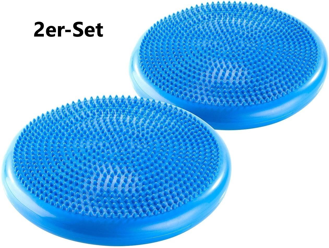 NEU Noppen Sitzkissen luftgefüllt Balancekissen für Gesundheit Yoga Fitness Füße