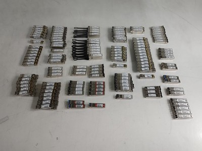 Mixed Brand Fiber Channel SFP Transceiver Modules Lot of 200
