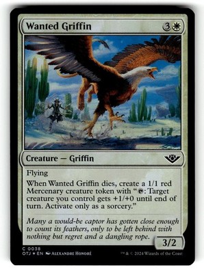 Wanted Griffin C Outlaws of Thunder Junction 38 NM