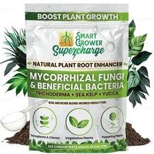 Mycorrhizal Fungi with Beneficial Bacteria, Trichoderma, Sea Kelp, Molasses, ...