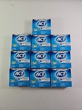 10PK Act Dry Mouth Lozenges Soothing Mint w/Xylitol 18 Lozenges Each.