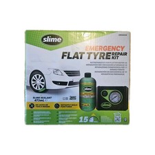 Slime Car/Van Tyre Puncture Repair Kit With Air Compressor Emergency A Tyre Fix 