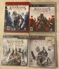 Assassins Creed Lot of 4 PlayStation 3 PS3 - 1, 2, Brotherhood, & Revelations