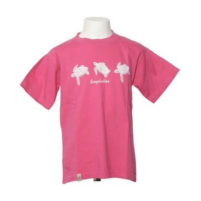 Studio Studio, T-shirt, Größe: 122/128, Seychelles, Pink, Baumwolle, Print #3Xm