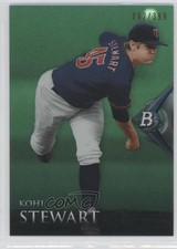 2014 Bowman Platinum Chrome Prospects Emerald 62/399 Kohl Stewart #BPCP34 1s8