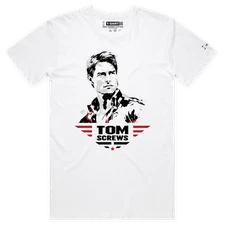 VOICEART Tom Cruise Becomes Tom Screws Funny Movie T-Shirt with Premium Design