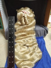 Pale Blonde Wig 12-13 NOS Monique Synthetic "Princess" Full Cap. Curls at top