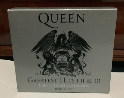 QUEEN - Greatest Hits I, II & III: the Platinum Edition (3-CD, 2019) EX/NM
