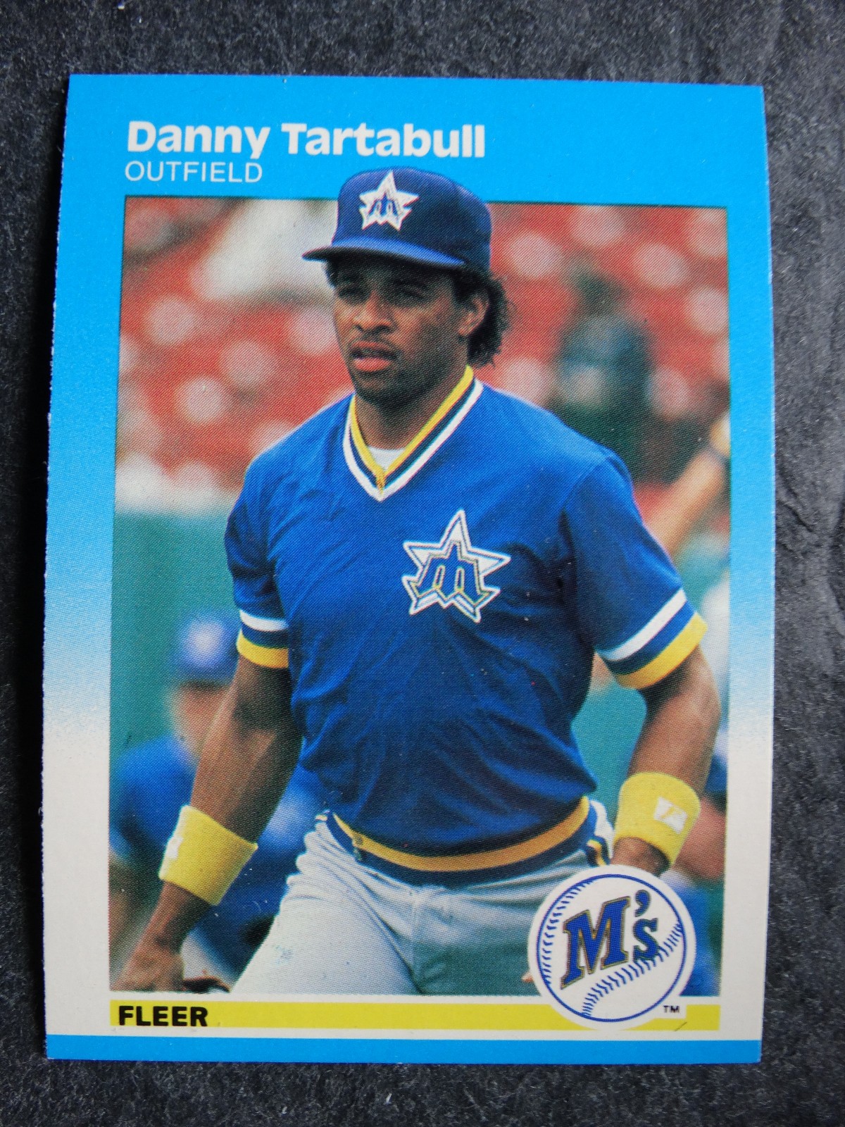 1987 Fleer #598 Danny Tartabull Seattle Mariners Baseball Card